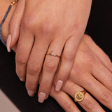 Zodiac Script Ring