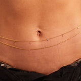 Mariner Anchor Link Belly Chain