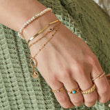 Turquoise Evil Eye Ring