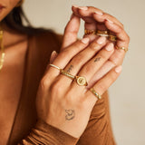 Wide Twist Ring