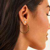 Small Block Name Hoops