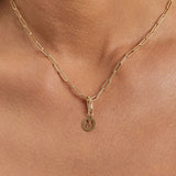 Chunky Paper Clip Charm Connector