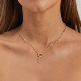 Petite Round Connector Charm Clasp