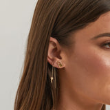 Love Padlock Stud Earrings