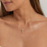 Diamond Cross Necklace