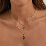 Hamsa Diamond Eye Charm