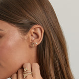 Diamond Double Wrap Butterfly Ring
