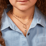 Kids Hamsa Diamond Eye Charm