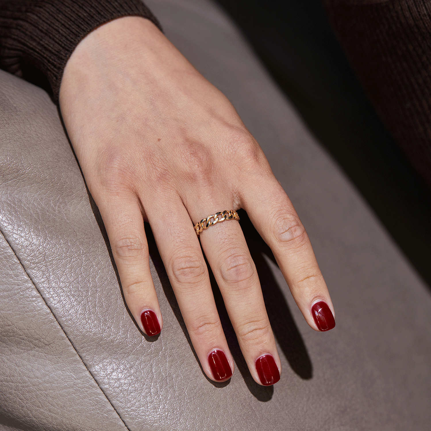 Cuban Curb Link Ring