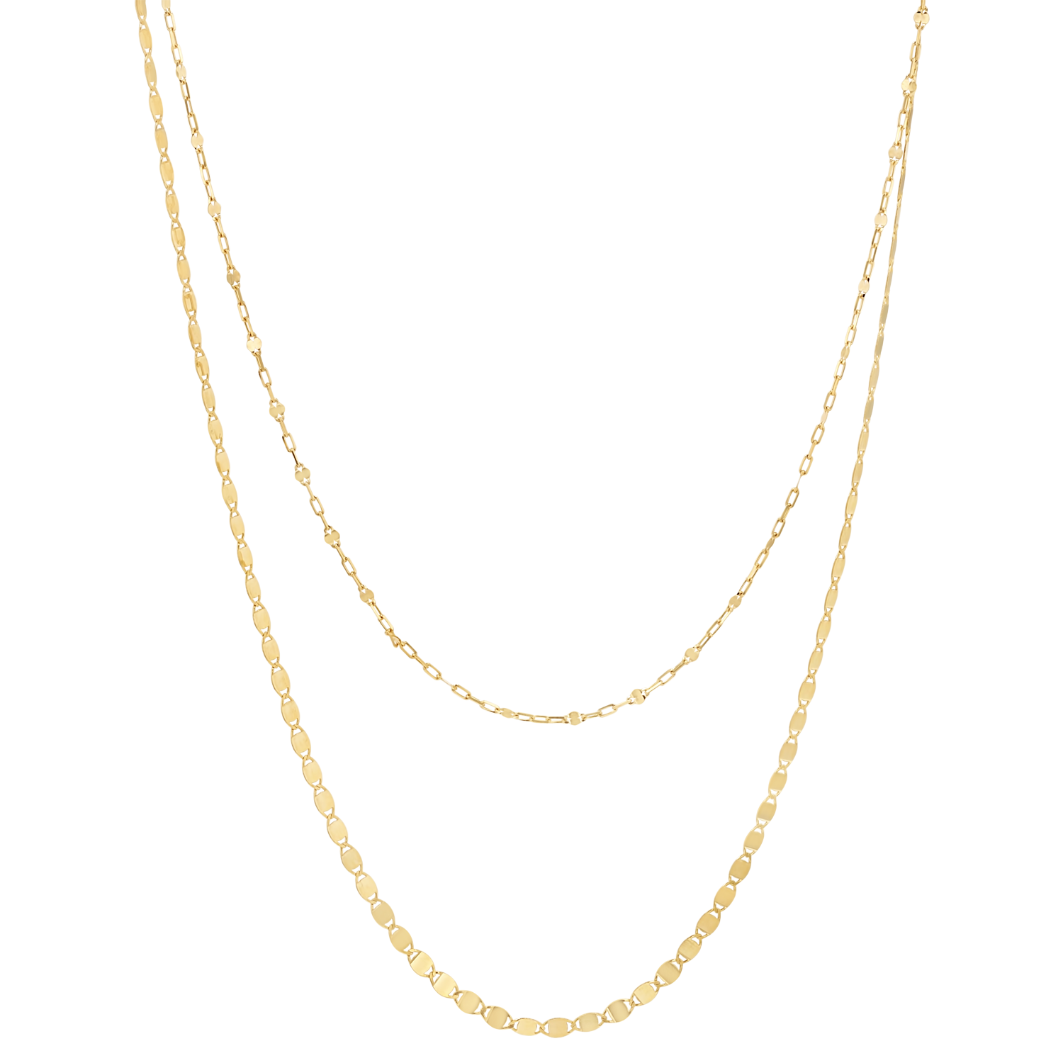 Duo Mirror Necklace
