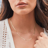 Duo Mirror Necklace