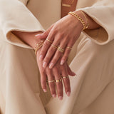 Grand Cuban Link Diamond Pave Ring
