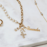 Vertical Script Name Charm