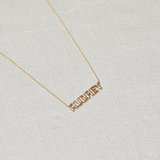 Balloon Name Necklace