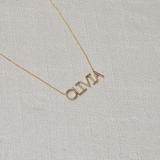 Diamond Sprinkle Name Necklace