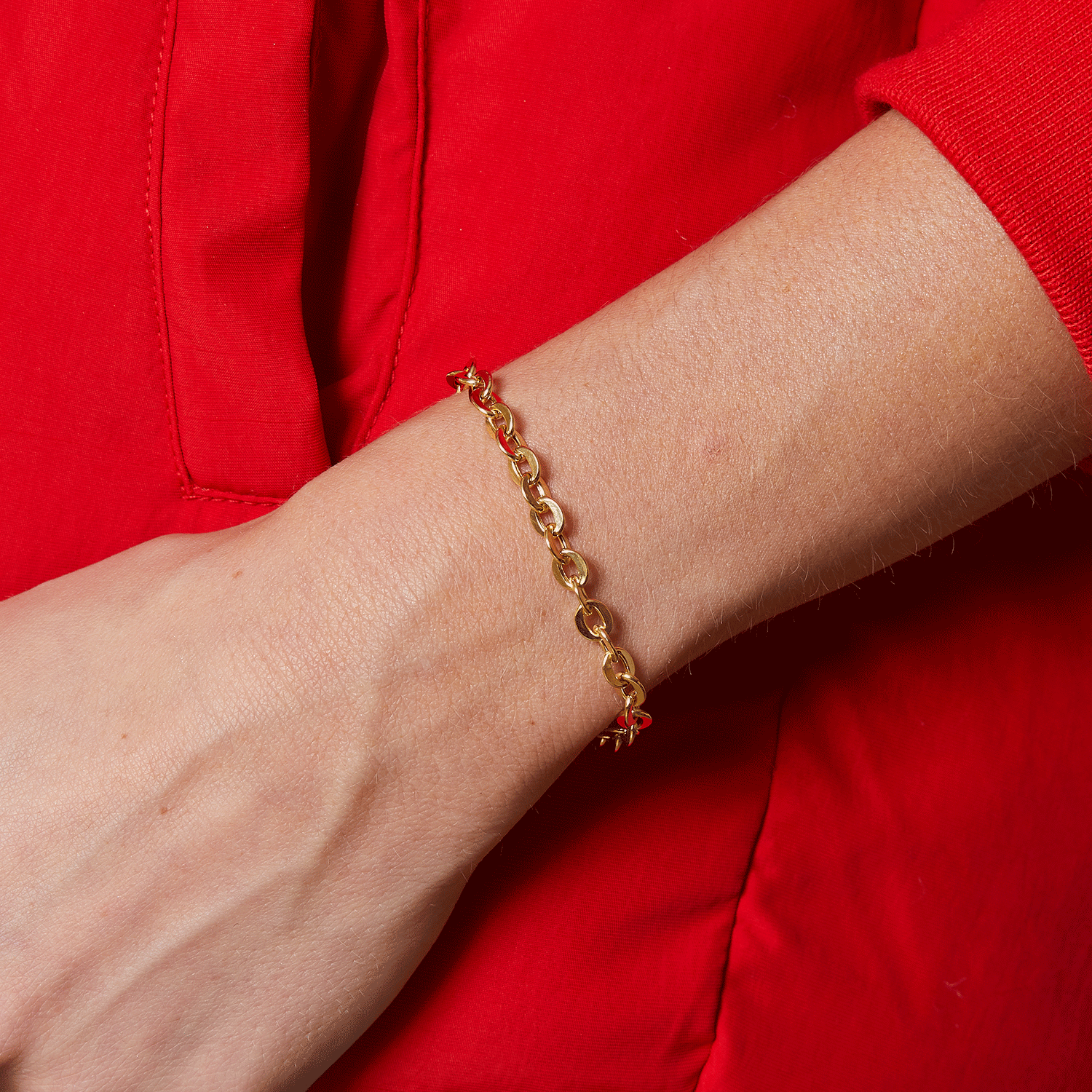 Melrose Round Link Chain Bracelet