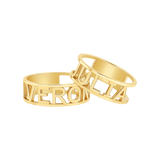Custom Name Band Ring