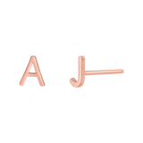 Solid Letter Studs