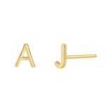 Solid Letter Studs