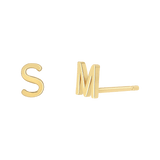 Solid Letter Studs