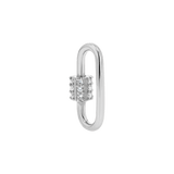 Diamond Barrel Charm Connector