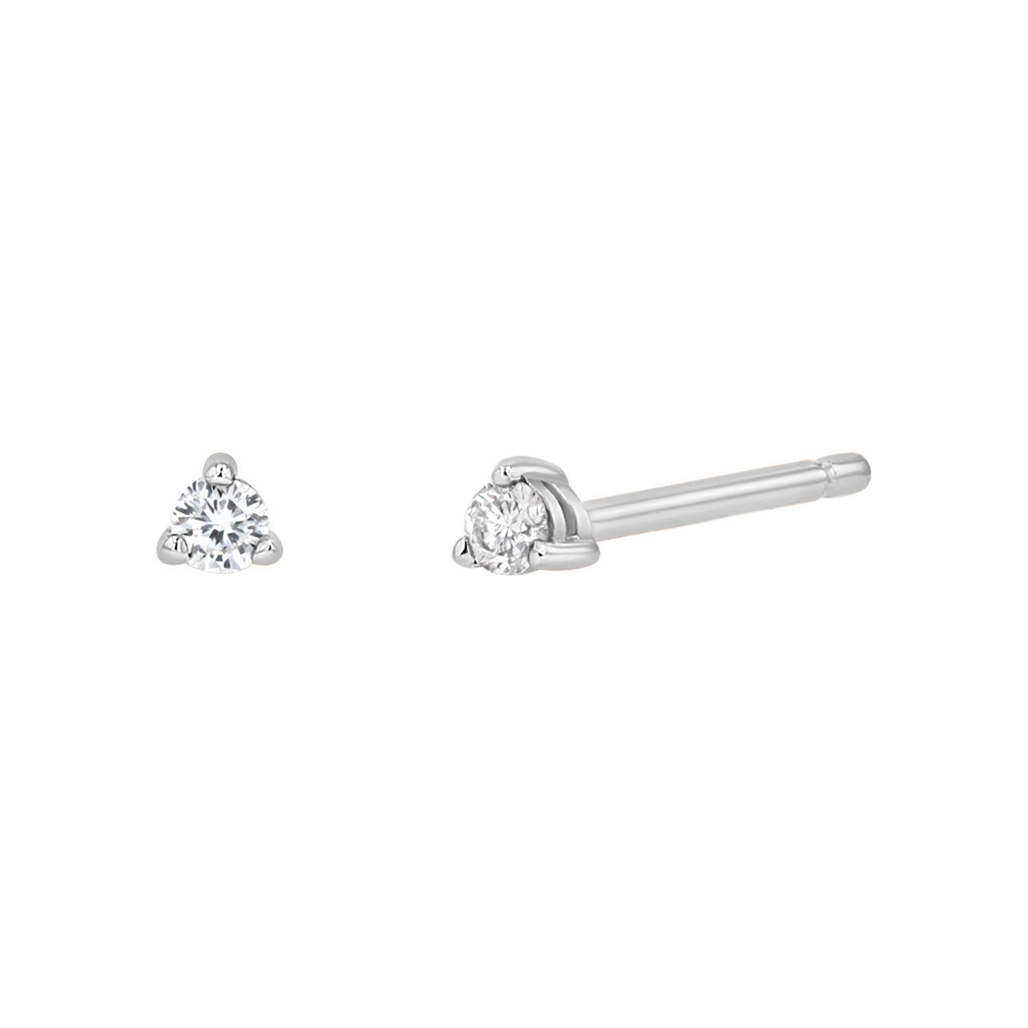 Tiny Diamond Studs