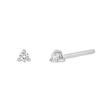 Tiny Gemstone Stud Earrings