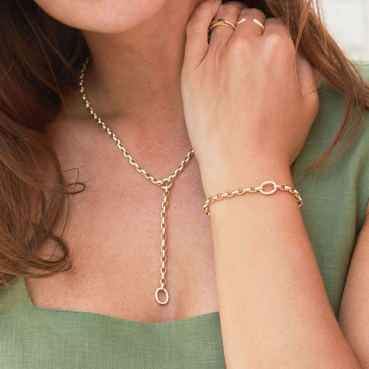 Yaris Chain Link Bracelet