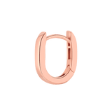 Petite Paper Clip Huggie Hoop Earrings