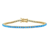 Turquoise Tennis Bracelet