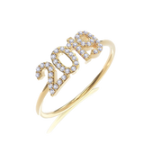 Pave Year Ring