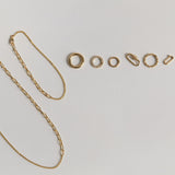 Diamond Round Charm Connector