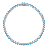 Turquoise Tennis Bracelet