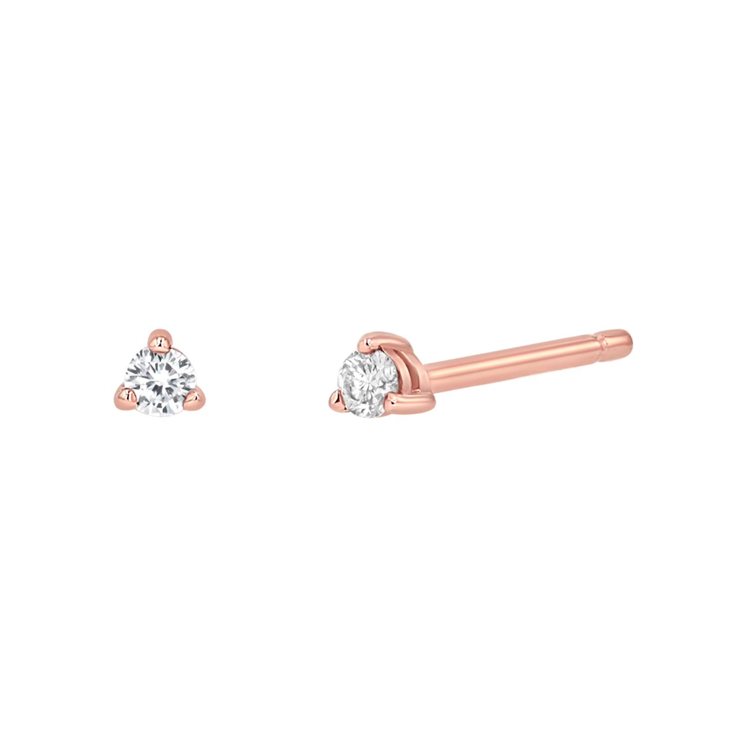 Tiny Diamond Studs