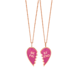 Kids Enamel Best Friend Necklaces (Set of 2)