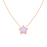 Enamel Star Necklace