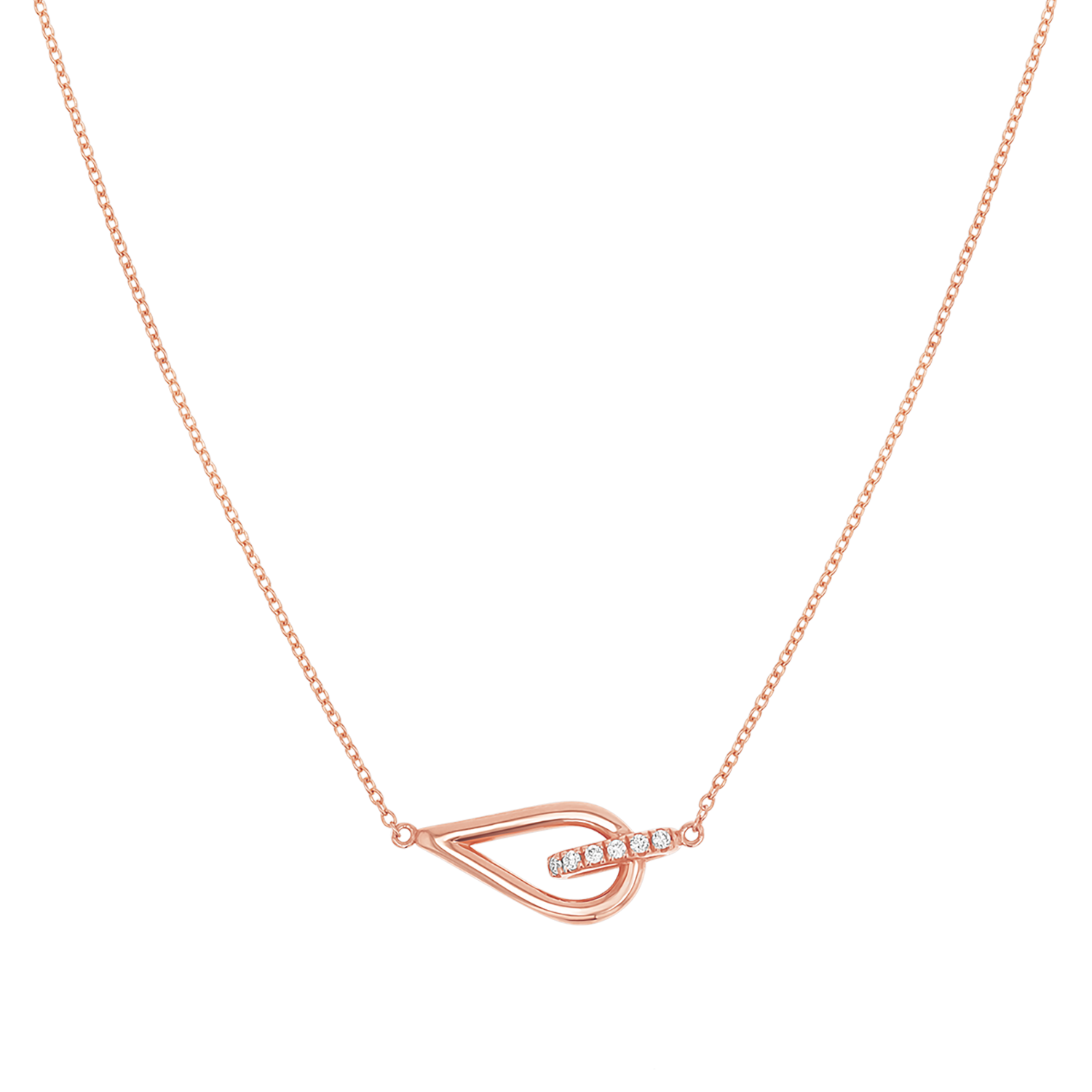 Anchor Knot Necklace