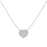 Kids Diamond Heart Necklace