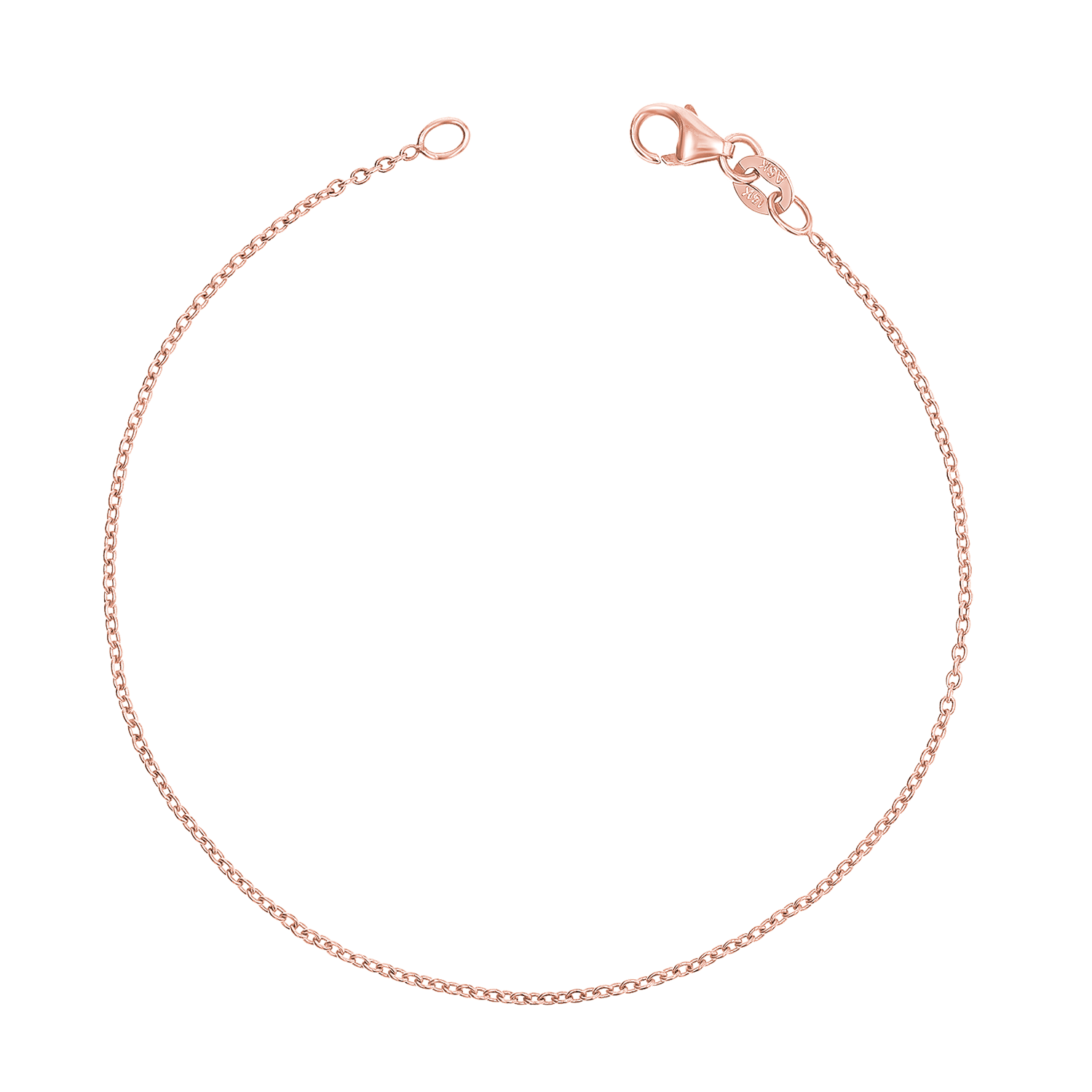 14K Gold Cable Chain Bracelet