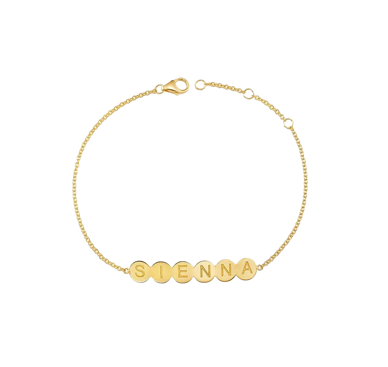 Kids Bubble Round Engravable ID Bracelet