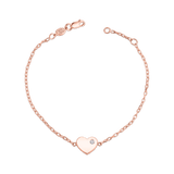 Birthstone Heart Bracelet