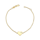Birthstone Heart Bracelet