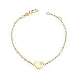 Kids Birthstone Heart Bracelet