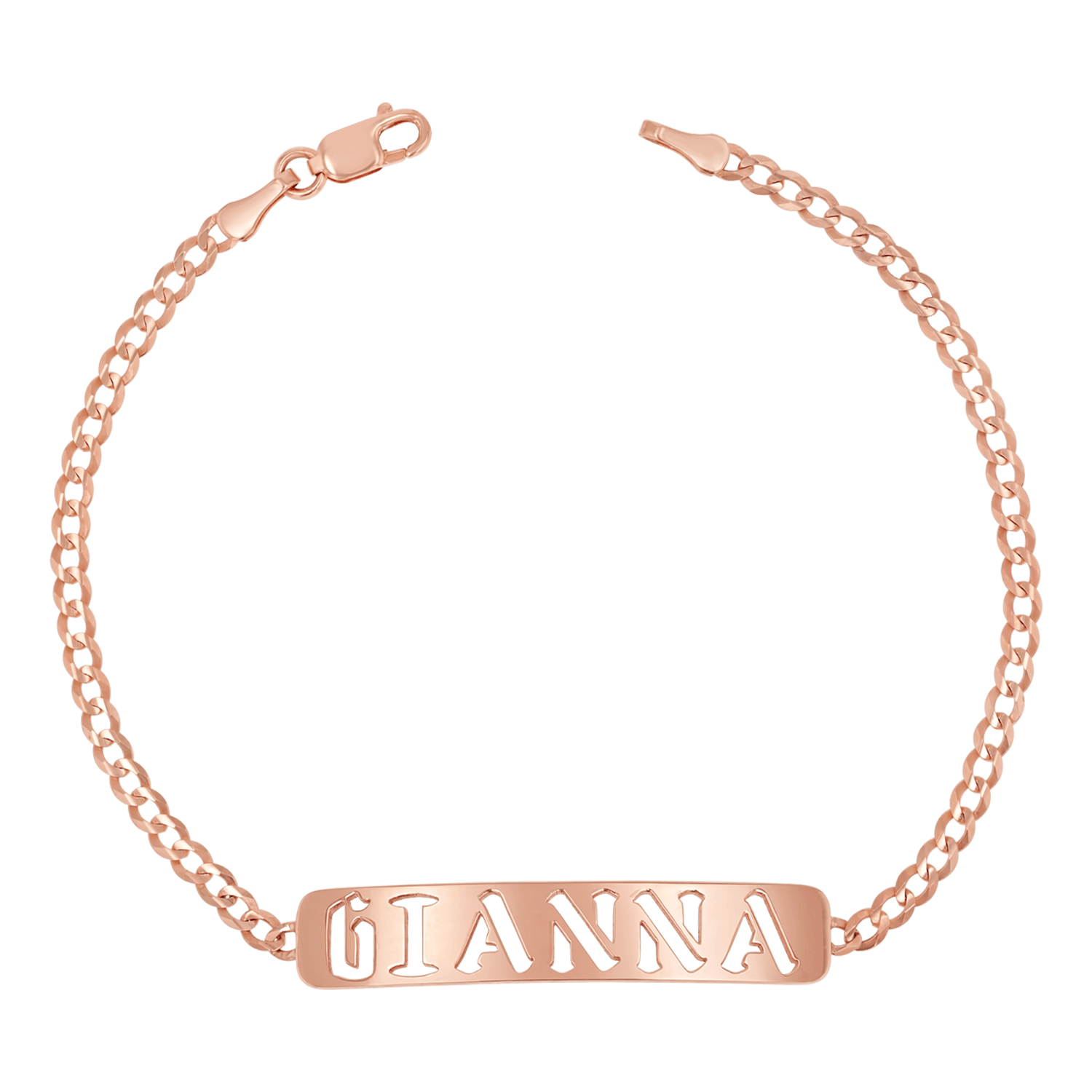 Cuban Link Nameplate Bracelet