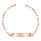 Cuban Link Nameplate Bracelet