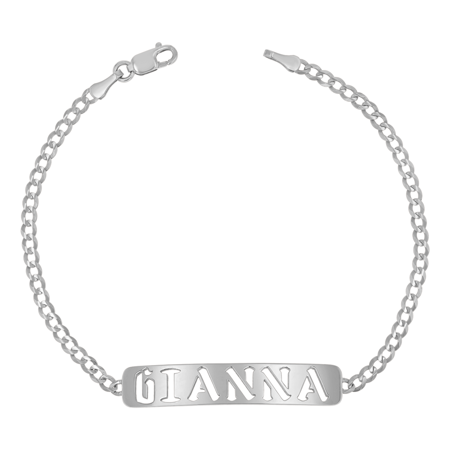 Cuban Link Nameplate Bracelet