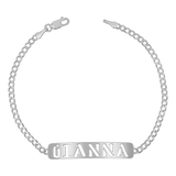 Cuban Link Nameplate Bracelet