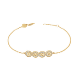 Custom Diamond Bubble Bracelet