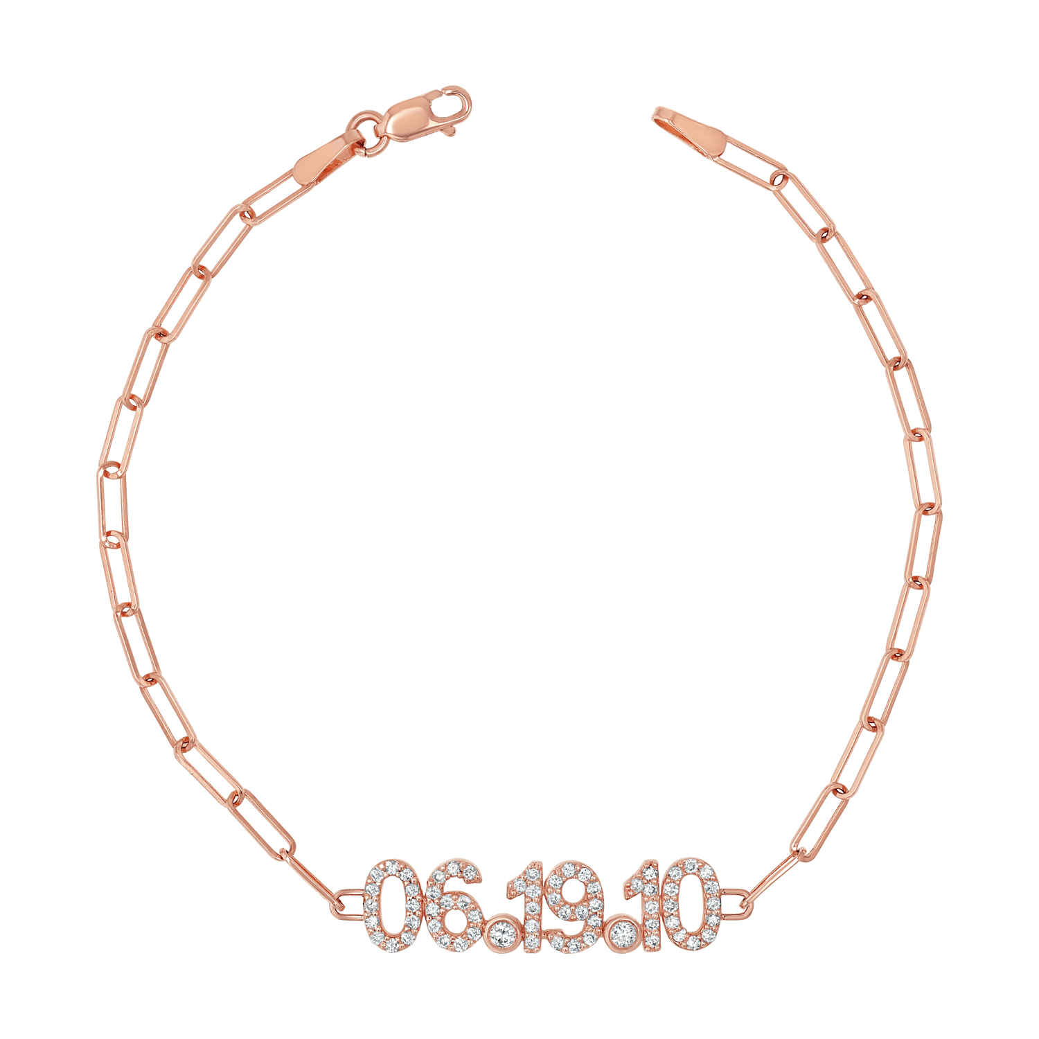 Diamond Date Bracelet