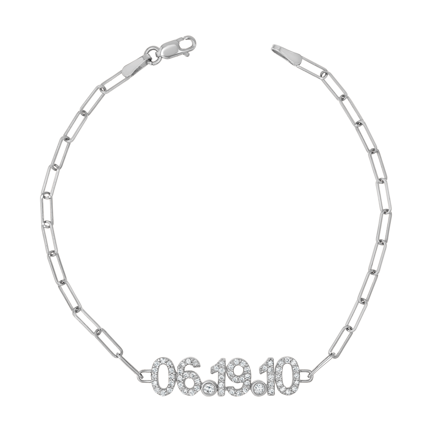 Diamond Date Bracelet